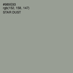 #989E93 - Star Dust Color Image